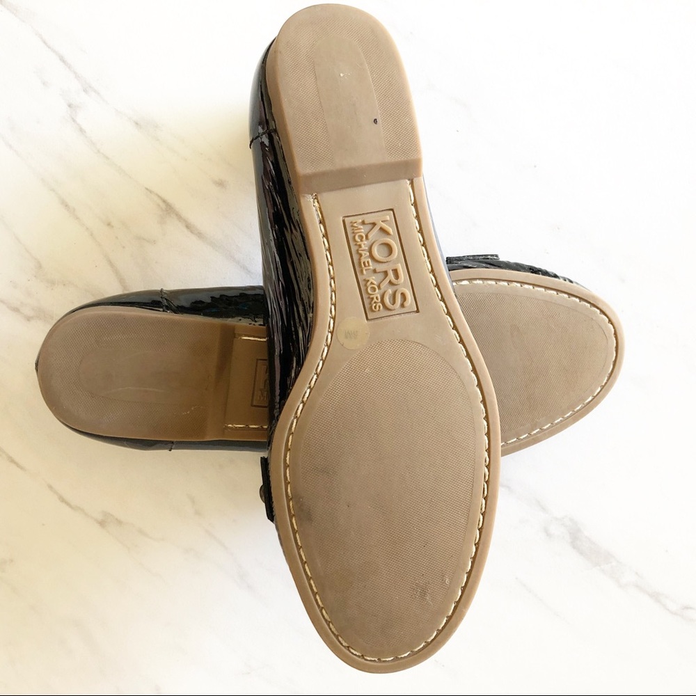 KORS Michael Kors Size 6 Peace Sign Flats - Picture 3 of 5